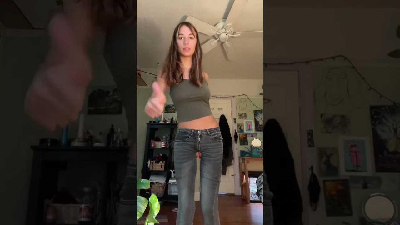 Making high rise jeans low! tiktok ihavesomuxhmoney