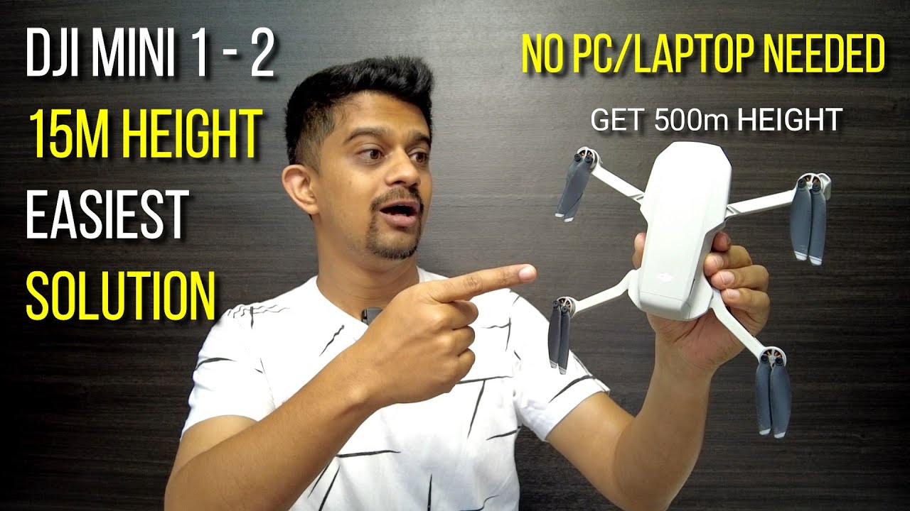 How to fly DJI MAVIC MINI drone above #15m meters? #Mini 1, #Mini 2, #Mini SE I EASIEST SOLUTION