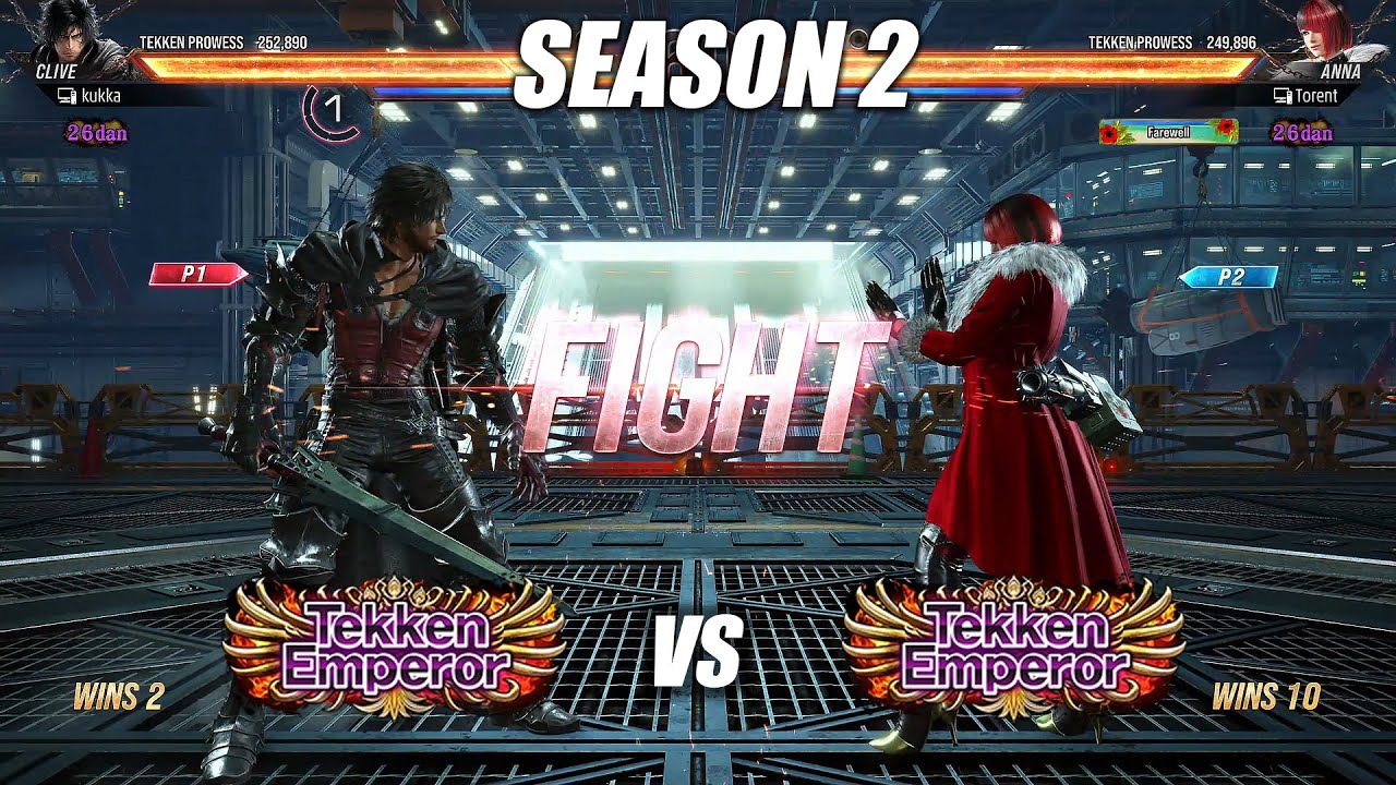 TEKKEN 8 &bull; Clive vs Anna &bull; Gameplay 157 | High-Rank Player Online Match