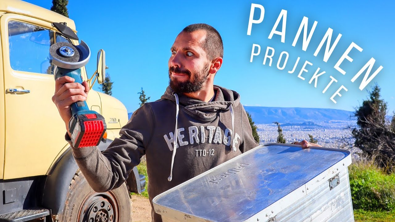 Von PANNEN und PROJEKTEN über Athen | Vanlife Griechenland | Ep. 24 Reise Vlog | this old truck