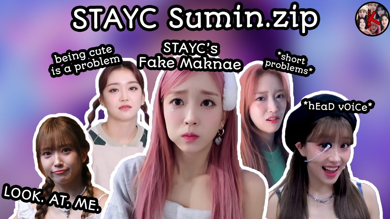 STAYC Sumin.zip (STAYC's Fake Maknae) (Cute and Funny Moments)
