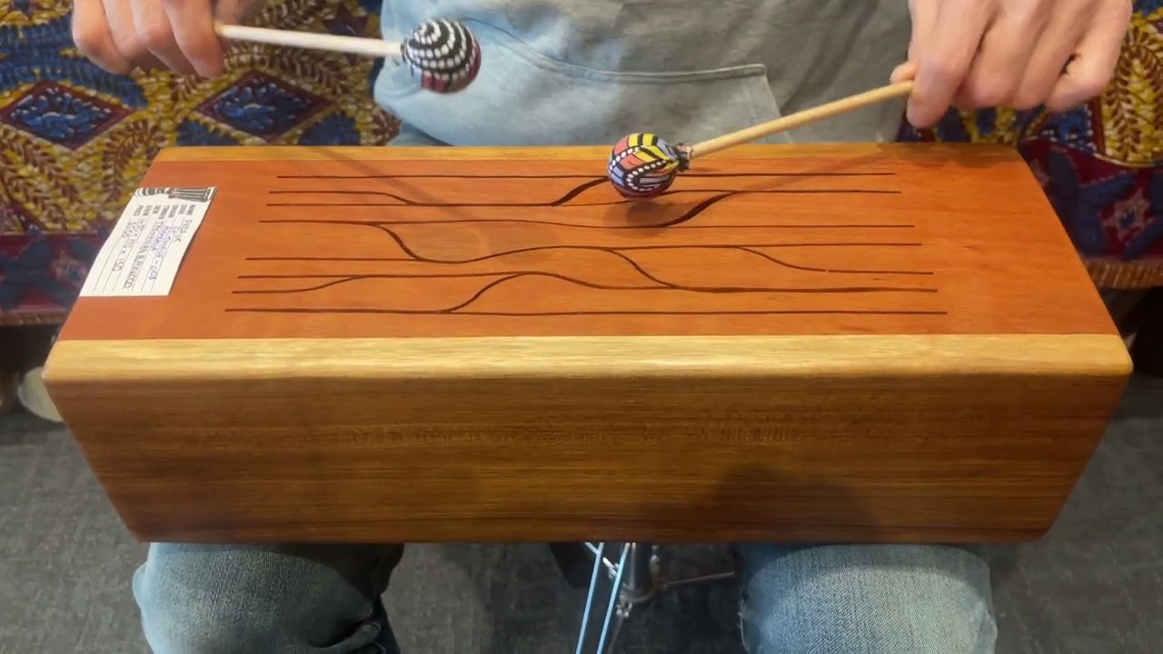 Tongue Drums - Paduak & Purple Heart