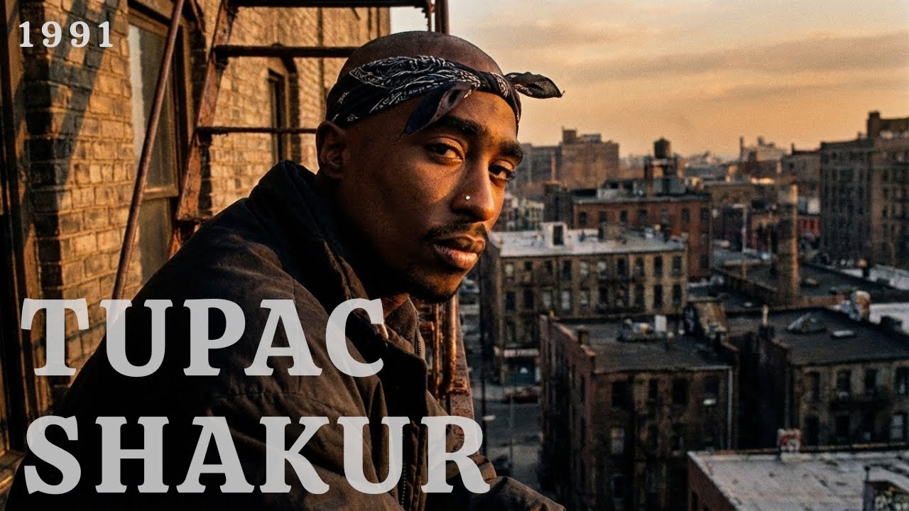 90's HipHop (1991) - Tupac Shakur Inspired Tribute - Soft Rain on Hard Memories