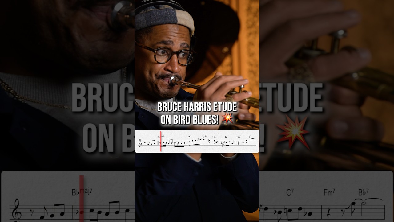 Bruce Harris Etude on Bird Blues! 💥
