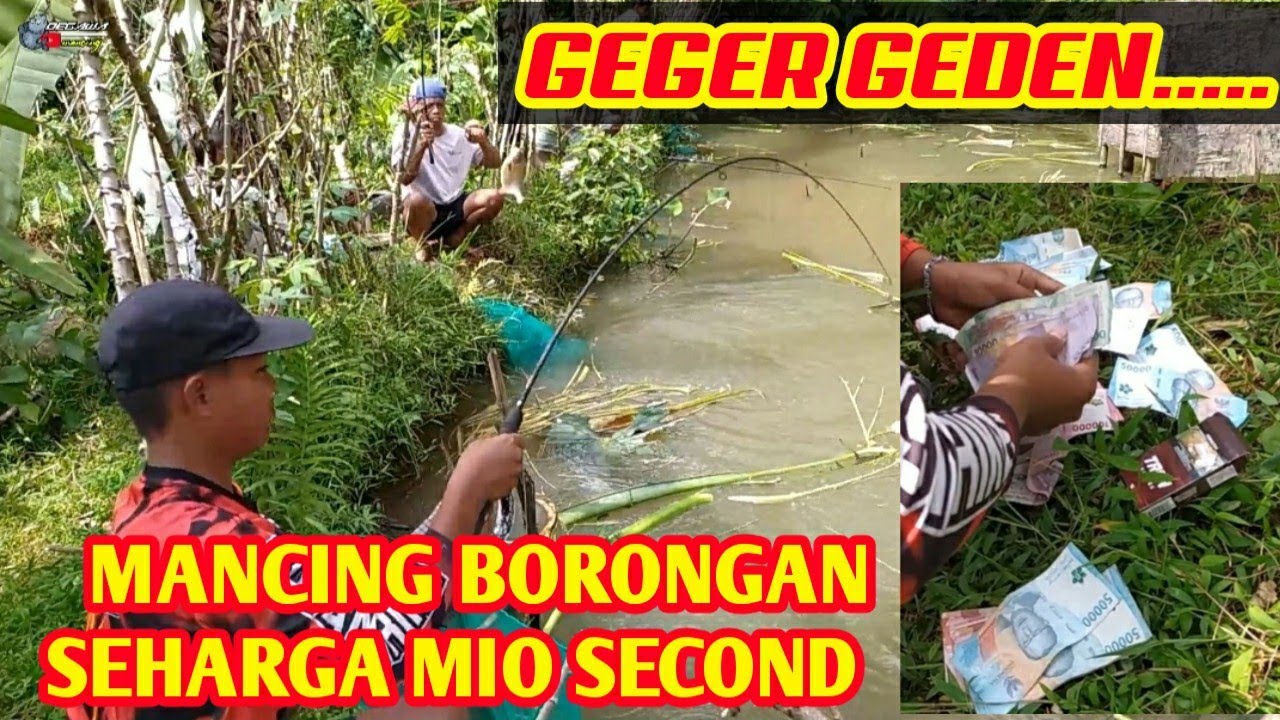mancing borongan seharga MIO SECOND