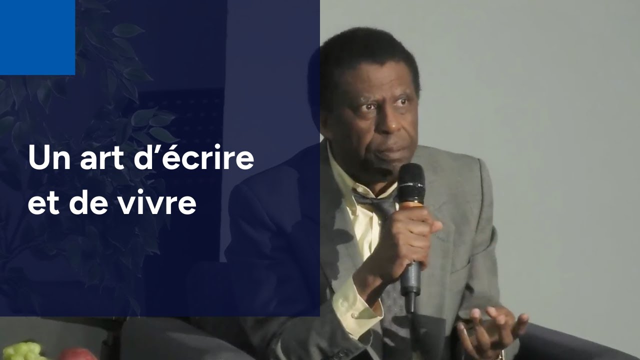 Un art de vivre et d’écrire | Conférence de Dany Laferrière à l’Université de Montréal
