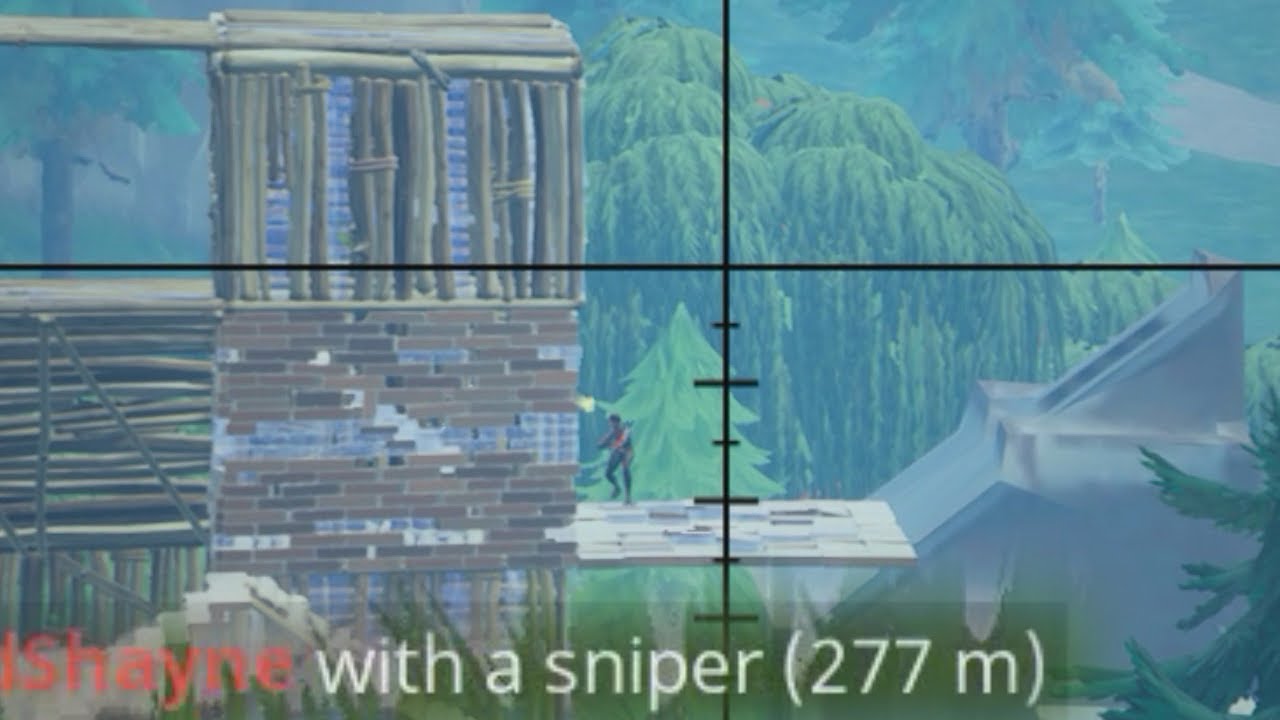 فورتنايت أطول مسافة جبتها بسنايبر  :)