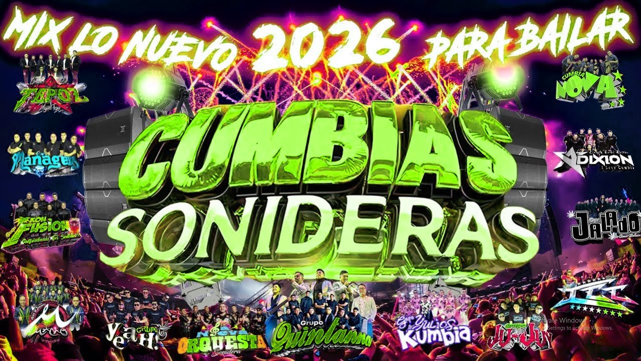 ⚡PURAS CUMBIAS PERRONAS DEL 2026💥LOS MEJORS CUMBIAS SONIDERAS MIX CUMBIAS PARA BAILAR TODA LA NOCHE🎉