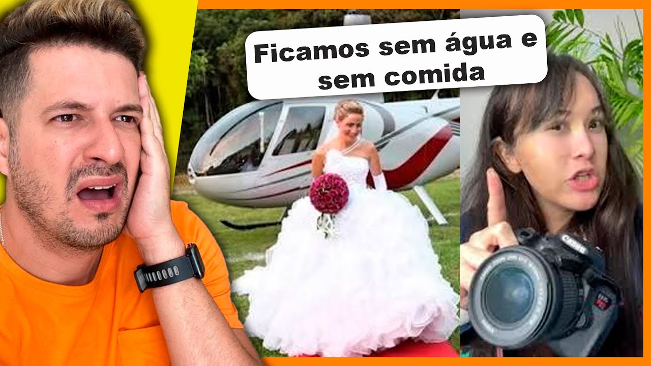 A seguidora que ficou com fome no casamento de rico