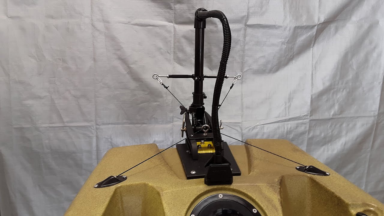 Perception Outlaw Kayak Foot Pedal Steering Installation