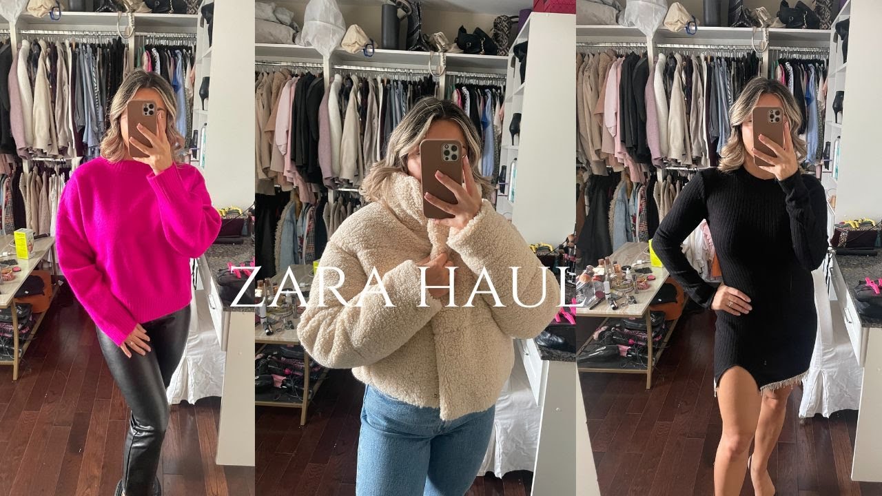 ZARA FALL/WINTER 2022 TRY ON HAUL - AMAZING FINDS! | PAIGE'S PICK