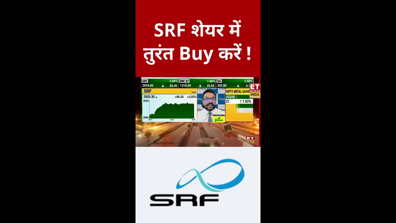 SRF Share में किन लेवल पर खरीदारी करें ? #shorts #businessnews #swadesh #sharemarket