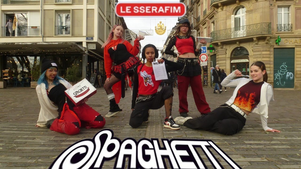 [K-POP IN PUBLIC | ONE TAKE | 24H CHALLENGE] Le Sserafim - Spaghetti | Strasbourg, FRANCE