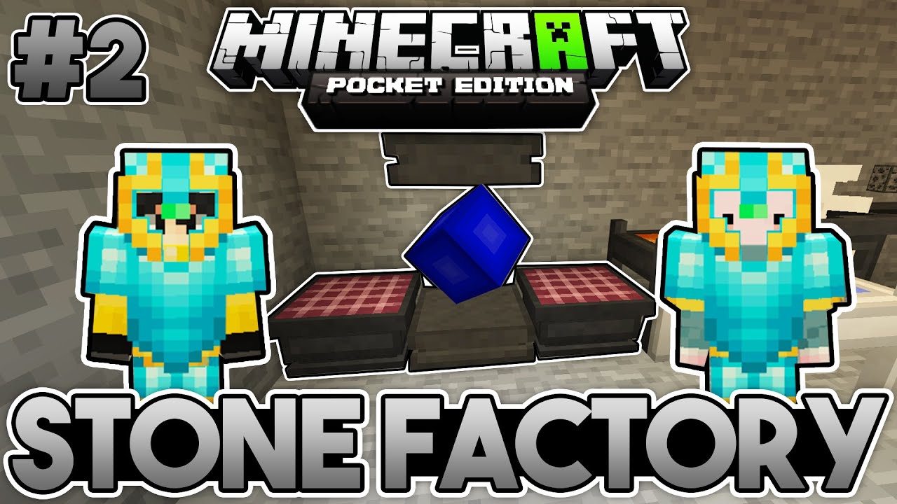 SONUNDA ENERJİ!! | Minecraft PE StoneFactory [Modlu MCPE] | #2