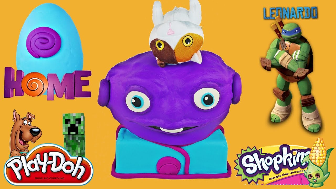 Giant Play Doh Surprise Egg OH from HOME
