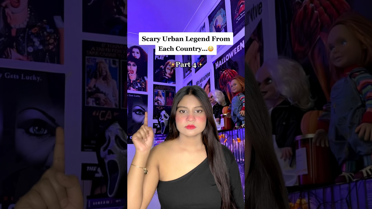 Scary Urban Legend From Each Country&hellip;😳 PT 4 @Starr02 #shorts