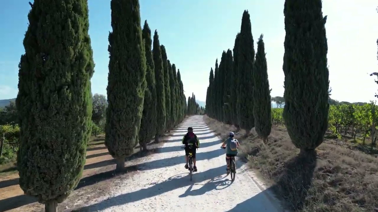 Pedalando da Marina di Bibbona