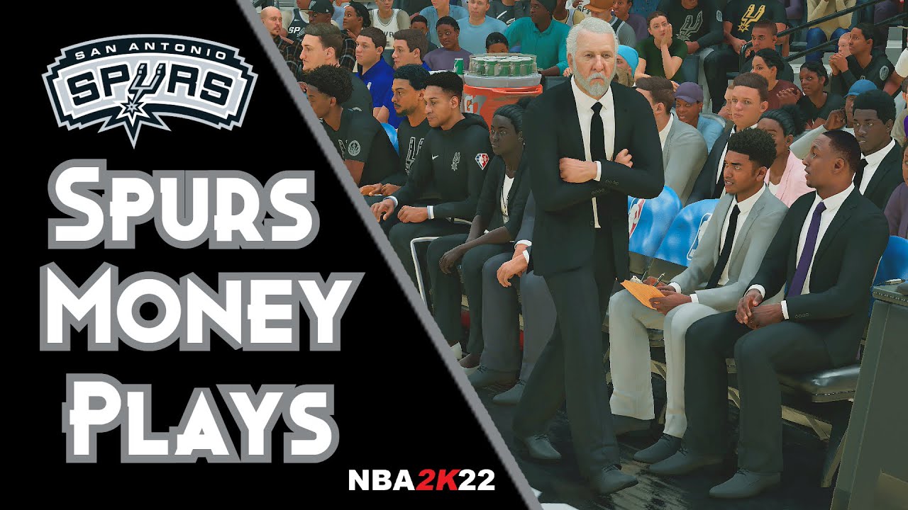 NBA 2K22 Spurs Money Plays Playbook Tutorial For Current & Next Gen MyTeam, MyLeague, & Play Now