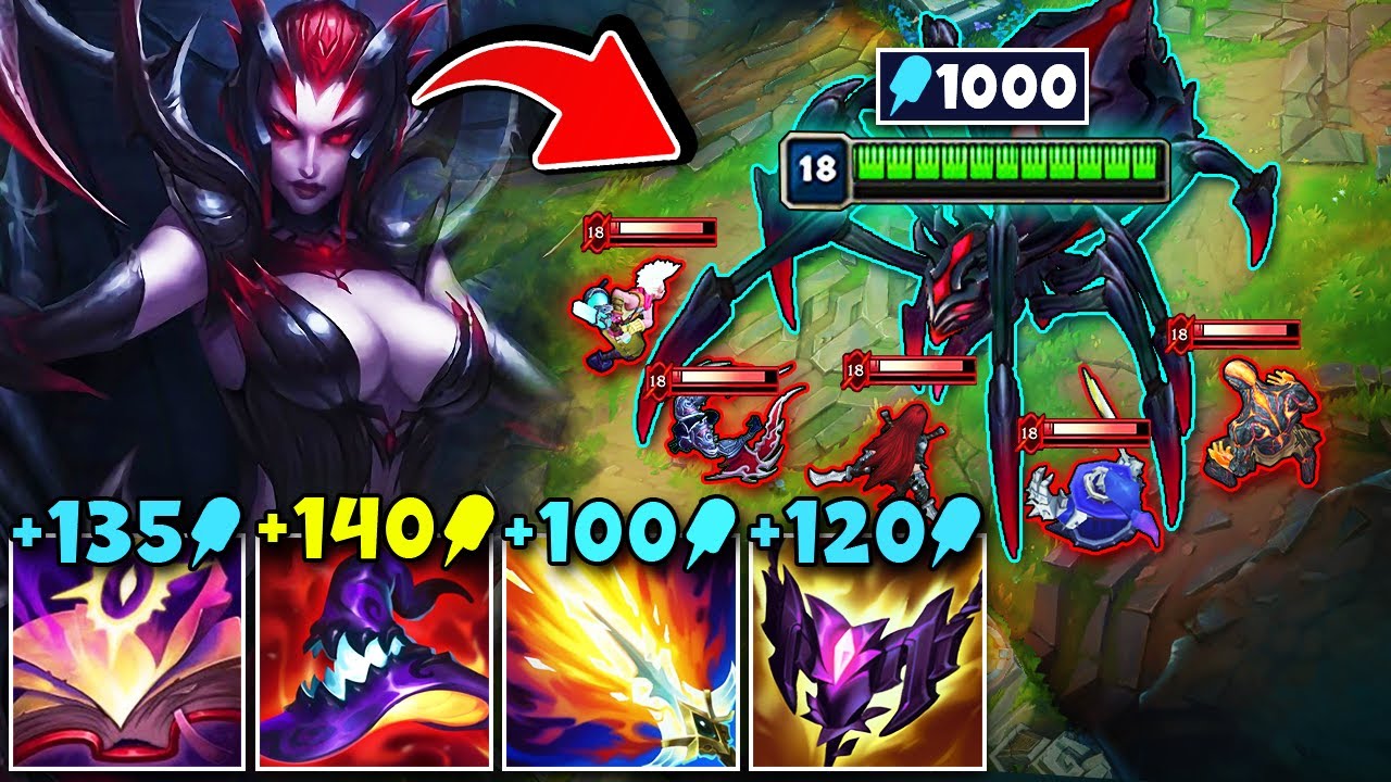 1000 AP Elise might be a little broken...