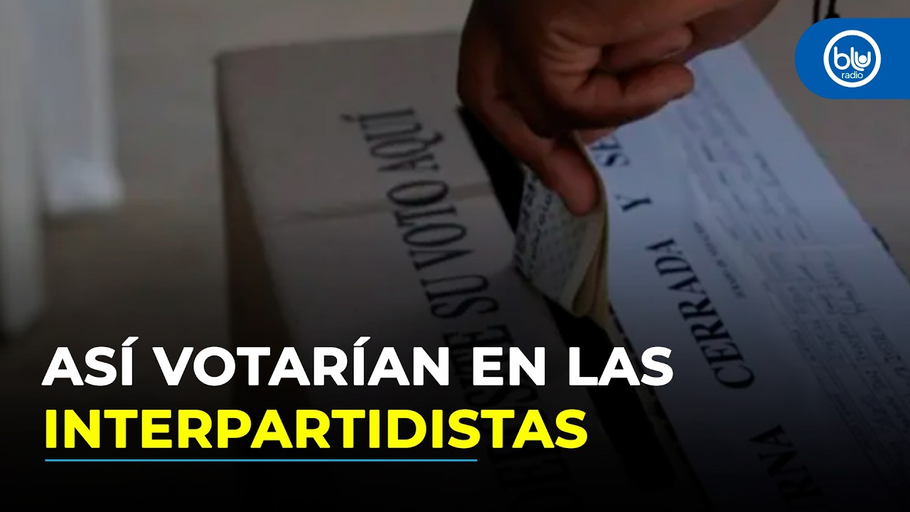 Así votarán los colombianos las consultas interpartidistas, según Invamer
