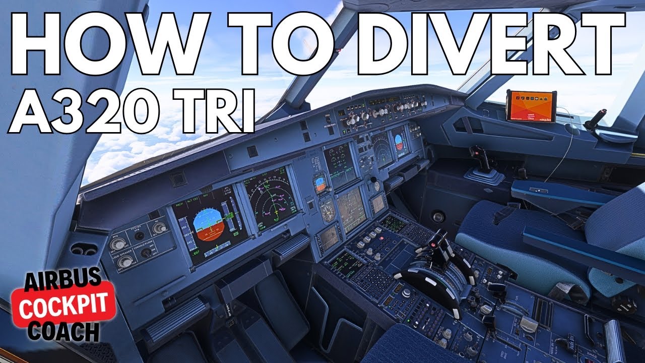 How to Divert the Airbus A320 | Real Airbus Pilot Tutorial (MSFS 2024)