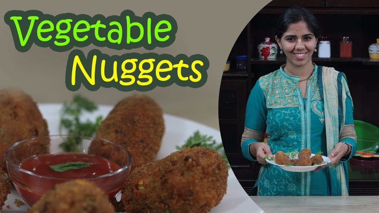 Vegetable Nuggets | वेजिटेबल नगेट्स | Healthy Starter | Satvik Rasoi