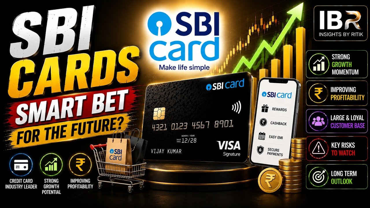 SBI Cards Share Analysis | Growth, Valuation & Future Outlook | Insights By Ritik
