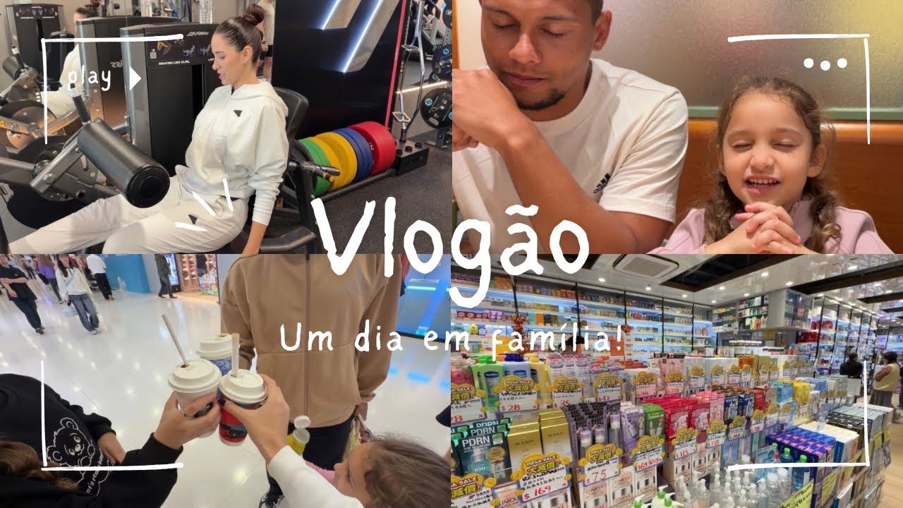 Mini Férias | Academia, curiosidades de Hong Kong, almoço em família, farmácia com tuuudo 