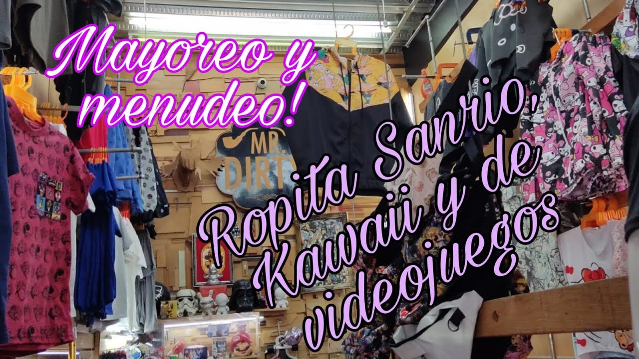 Ropa y accesorios kawaii y gamer! Sanrio, Ghibli, Super Mario, Anime y más! // Recorrido Mr. Dirty