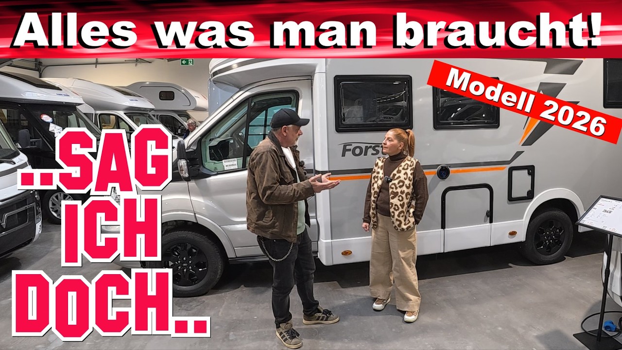Preiskracher! Was kann das neue Forster Wohnmobil wirklich? Vollausstattung👍Vibe Edition T 745 QF
