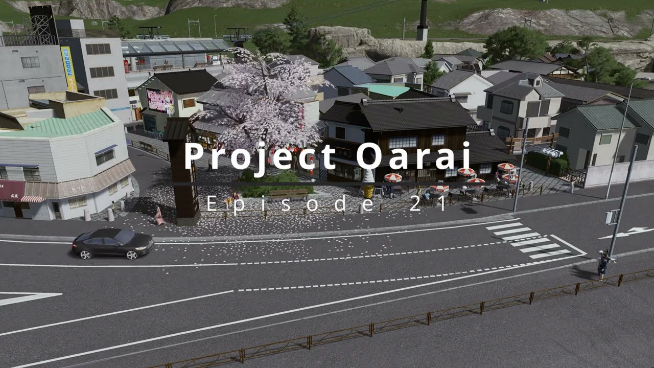 Project Oarai Building A Supermarket / Cable Car ? Episode 21 - Cities Skylines