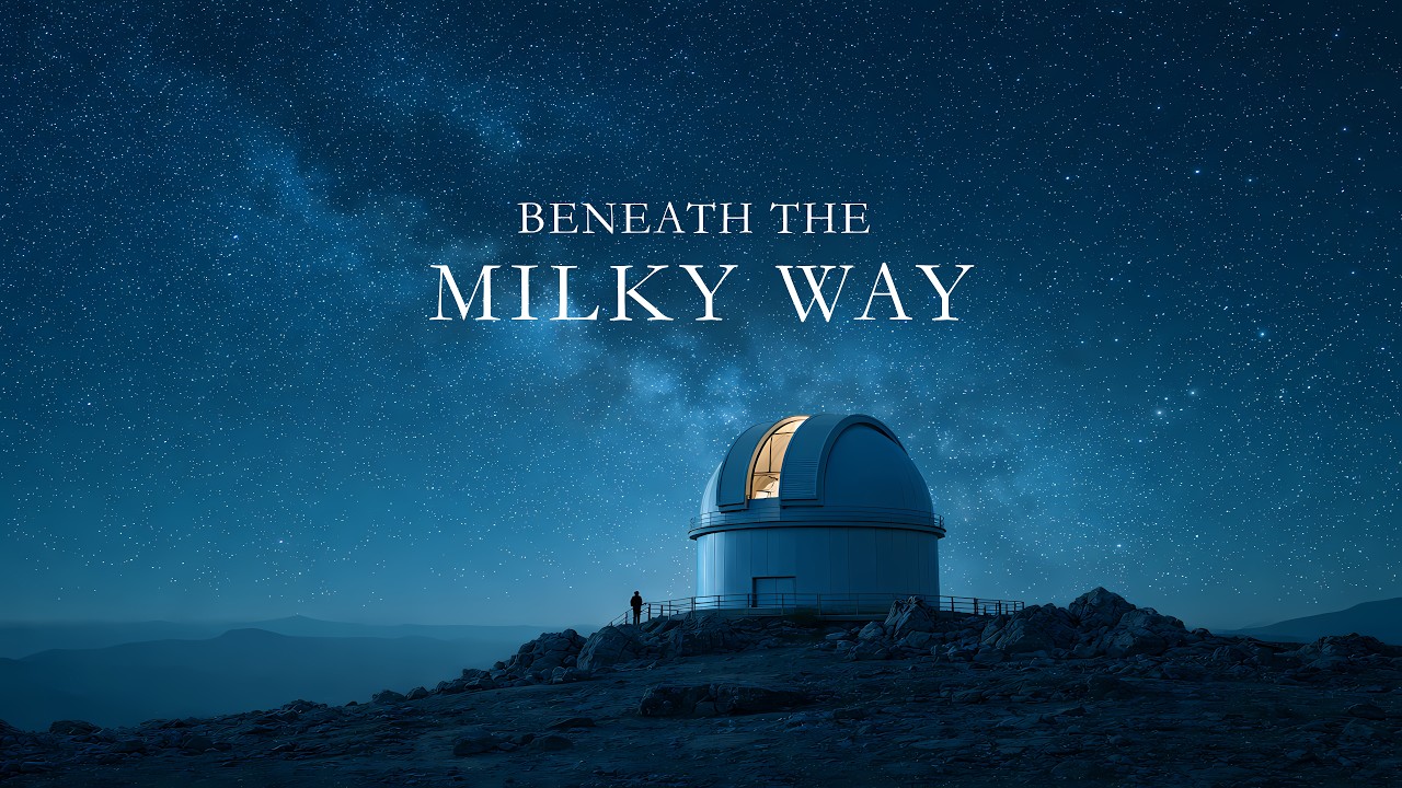 Beneath the Milky Way | 2 Hours of Space Ambient Music for Focus & Relaxation