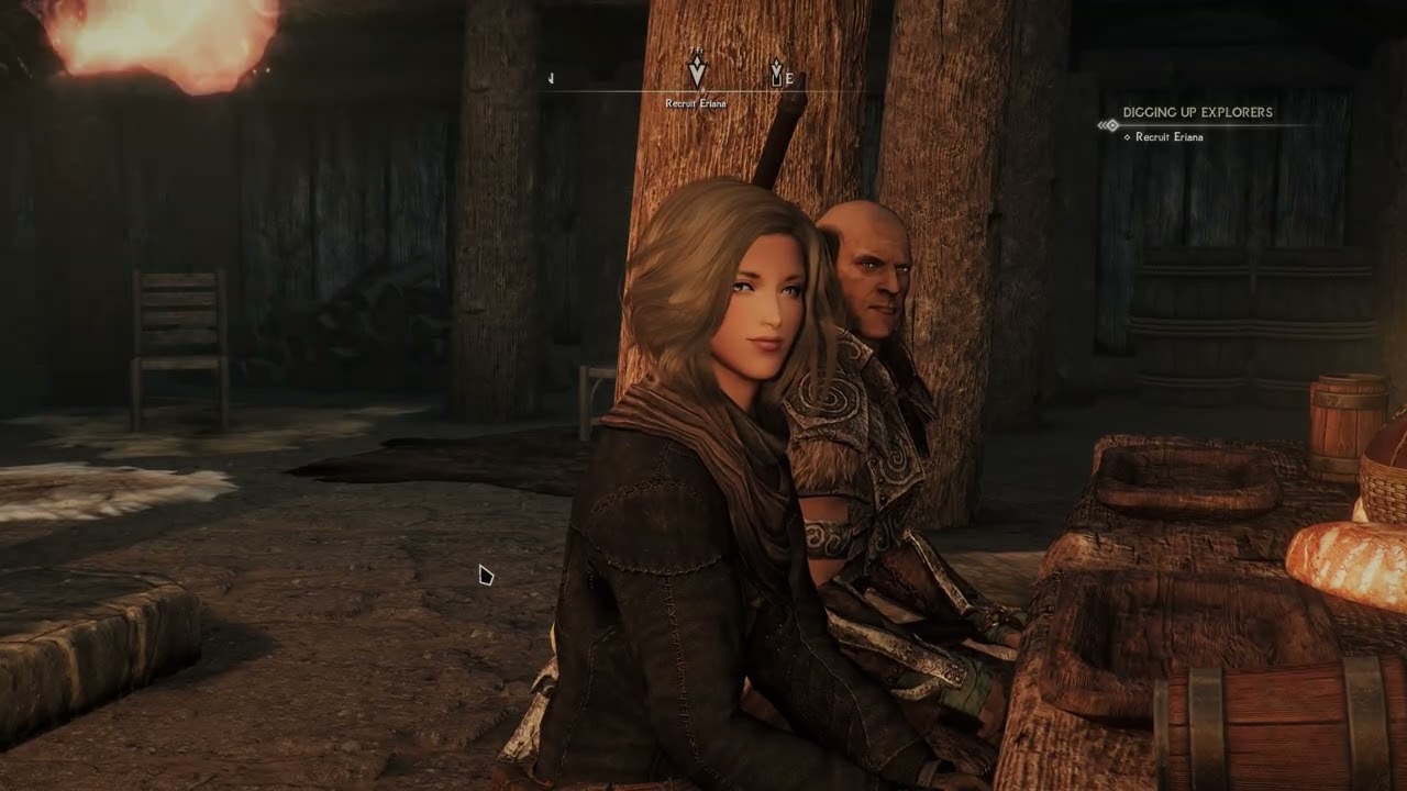 Skyrim Special Edition Digging up Explorers