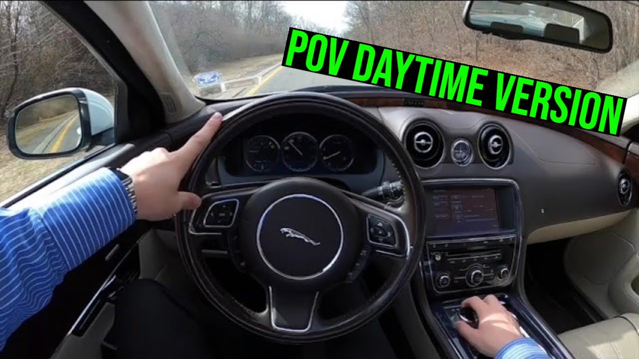 POV Driving to Wall Street, New York, New York from Long Island in my Jaguar XJL (Daytime Version)