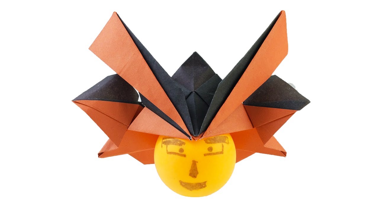 Origami Samurai Helmet Tutorial