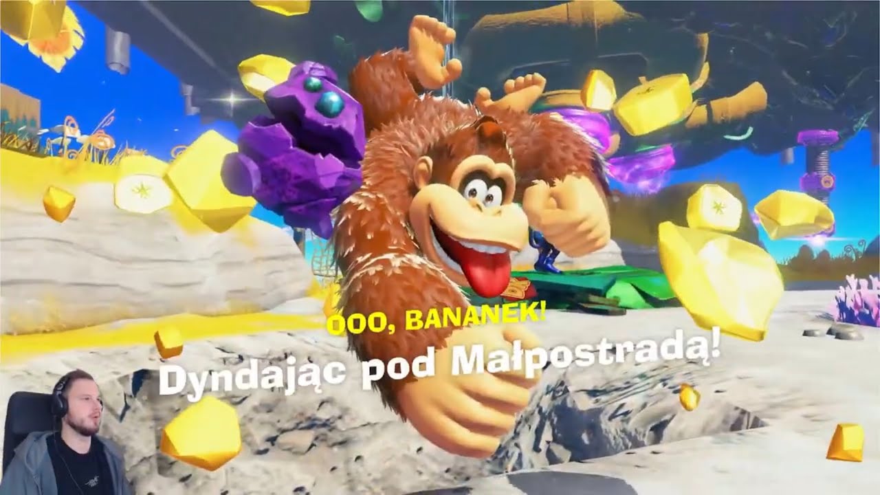 TŁUSTE BANANY w DONKEY KONG BANANZA #1