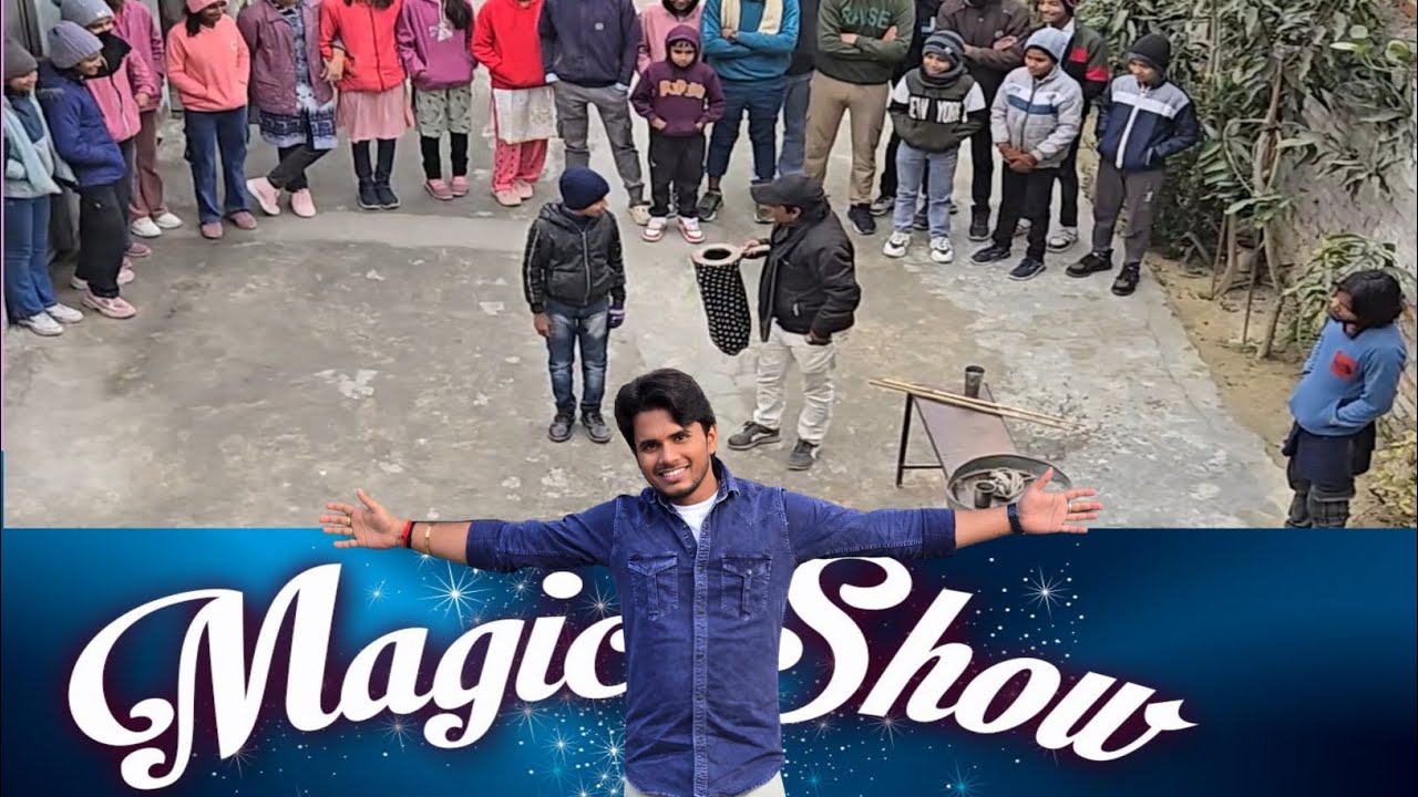 Magic 🎩 Show : Spread happiness among Students ✨️ ||Sunil Kumar || 