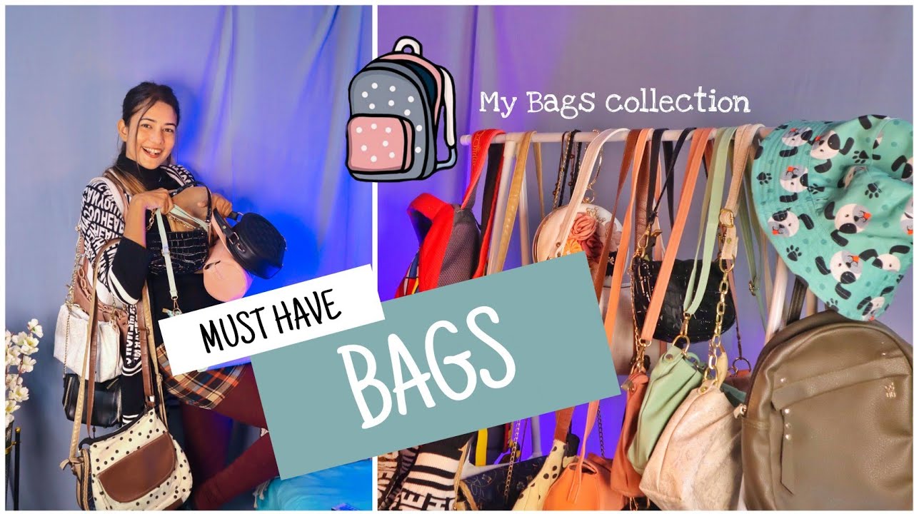 My BAGS collection 🛍️👜| **Must have bags**Trendy Handbags, Sling Bag, Baguette Bags |Charchita Sarma