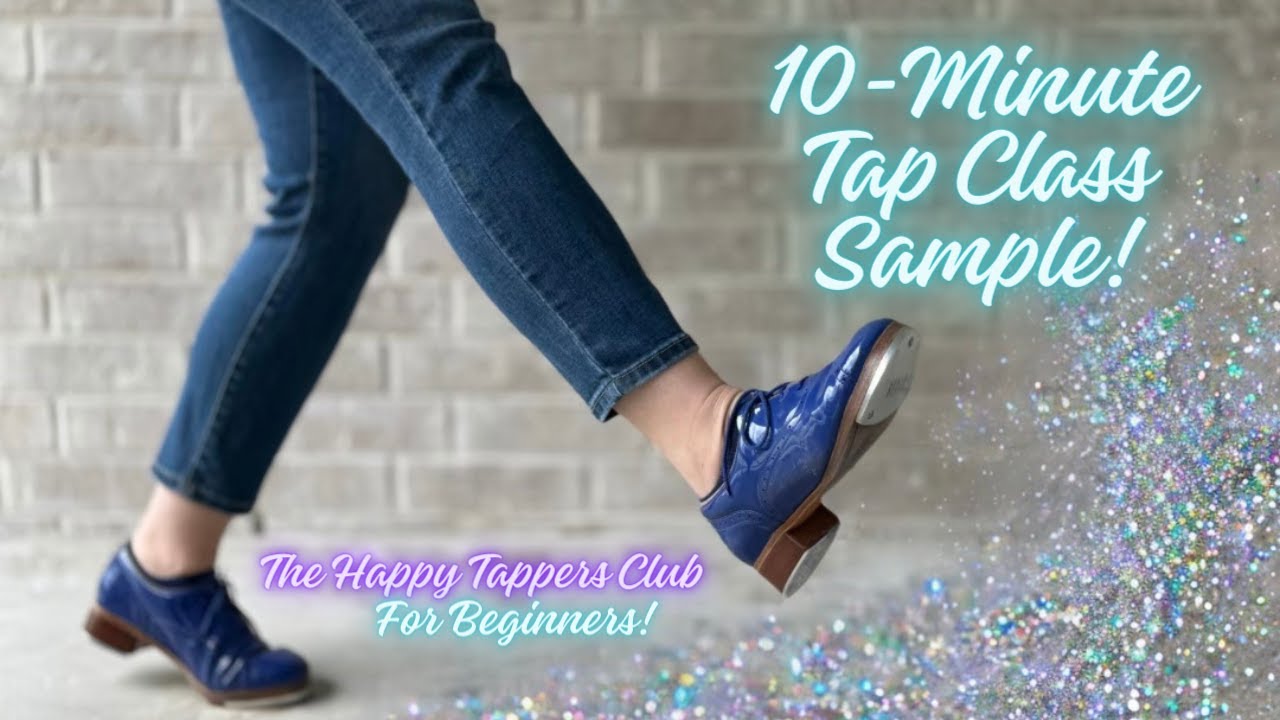 10-Minute Tap Class Sample 💜 LEARN TO TAP DANCE FROM HOME! 💜 