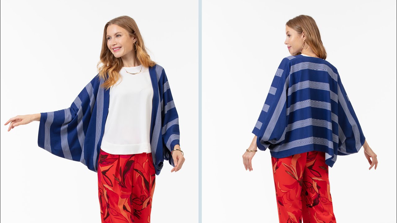 Sew a Cardigan Wrap in 30 Minutes