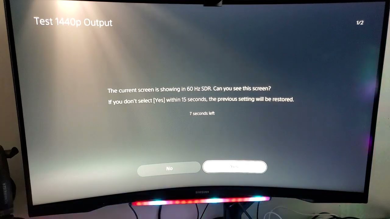 How To Test 1440p With PS5