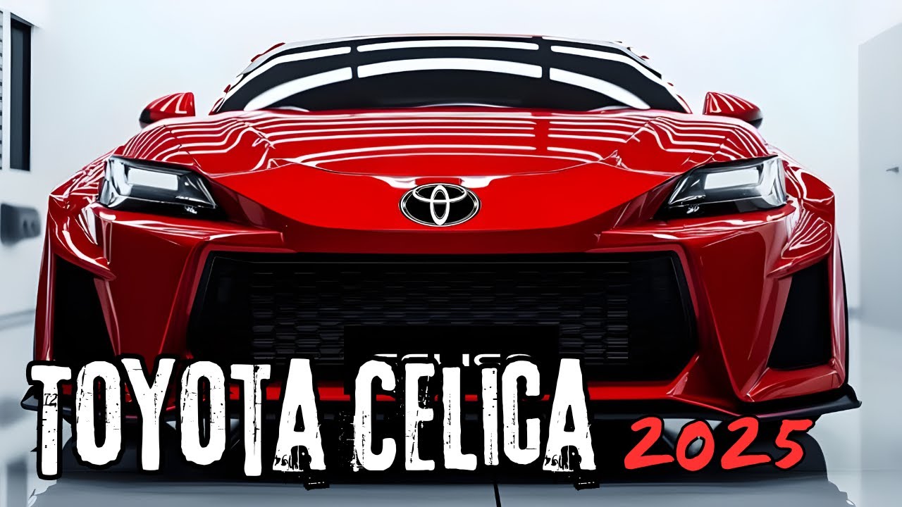 НАКОНЕЦ - АБСОЛЮТНО НОВАЯ TOYOTA CELICA 2025: ОФИЦИАЛЬНО ПРЕДСТАВЛЕНА ПЕРВАЯ МОДЕЛЬ!