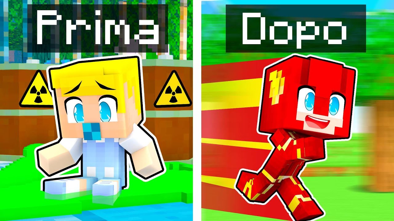 Il Bambino Che Scoprì di Essere FLASH! - Minecraft ITA