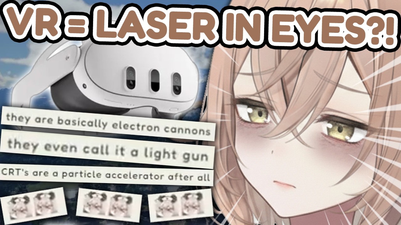 Nimi Asks If VR Damages Your Eyes and Somehow Ends Up Talking About Microwaving Foil