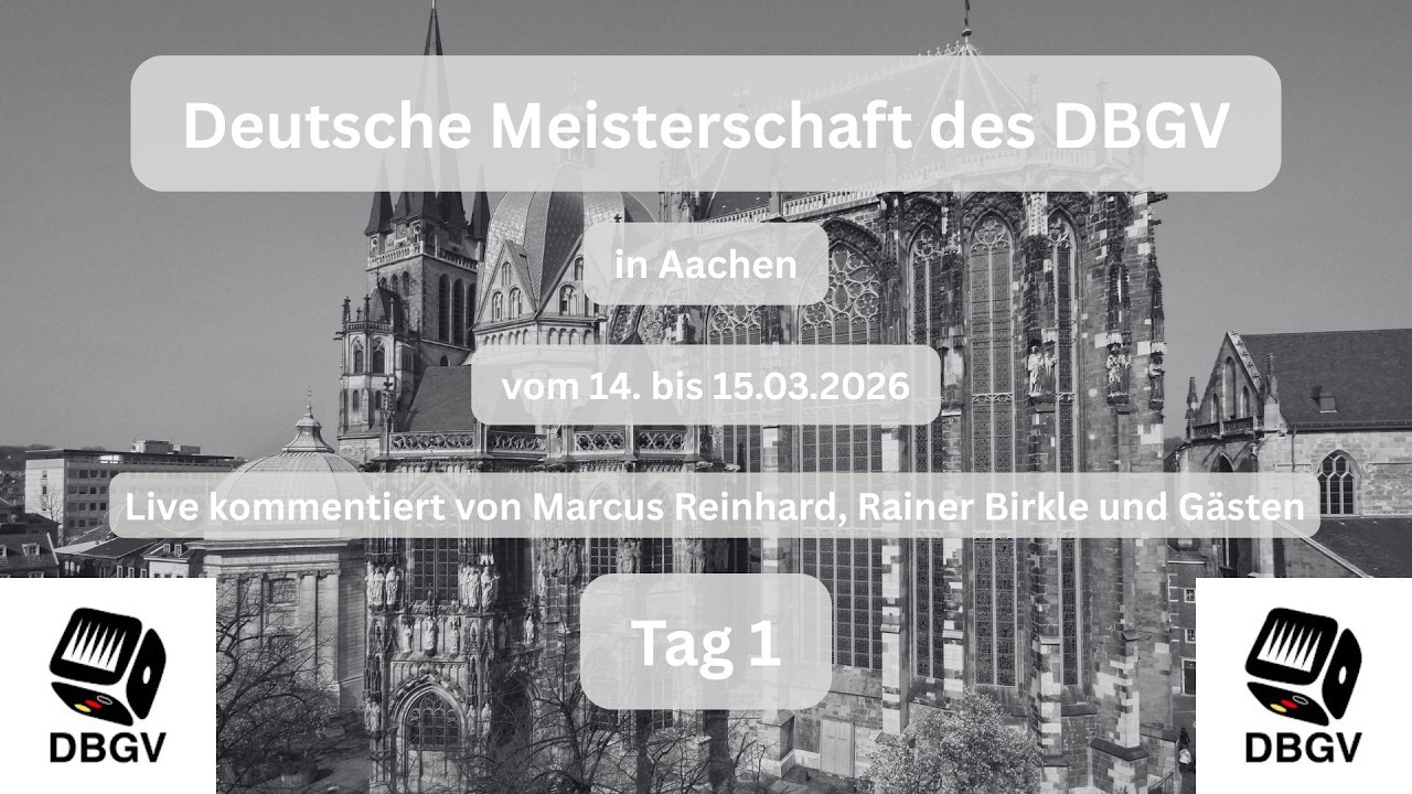 Backgammon | Deutsche Meisterschaft des DBGV in Aachen | Tag 1