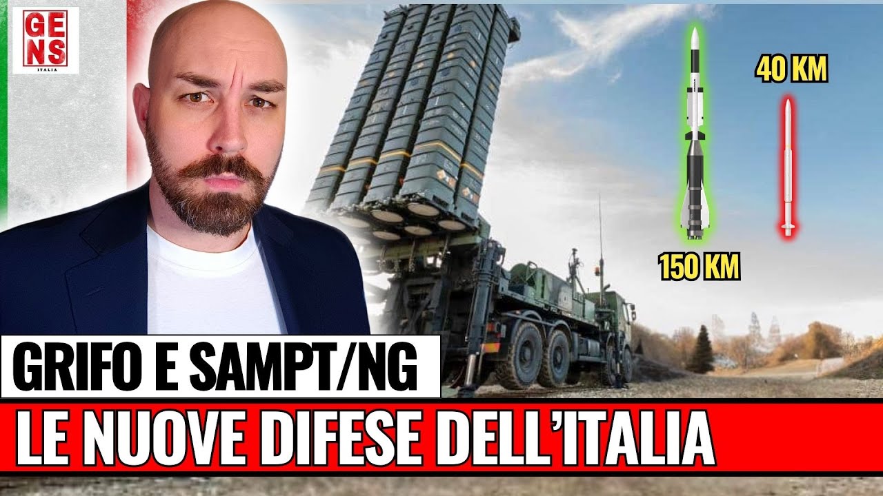 L'ESERCITO ITALIANO RICEVE i NUOVI SISTEMI di DIFESA AEREA SAMP/T NG e GRIFO
