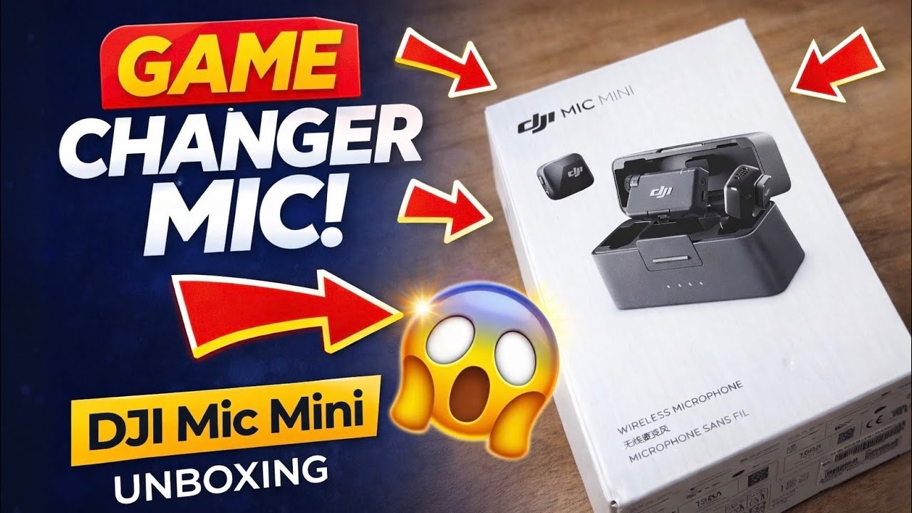 DJI Mic Mini | Unboxing | Best Wireless Mic? | 2026