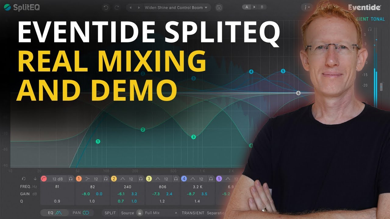 Eventide&rsquo;s SplitEQ - Mixing and Demo