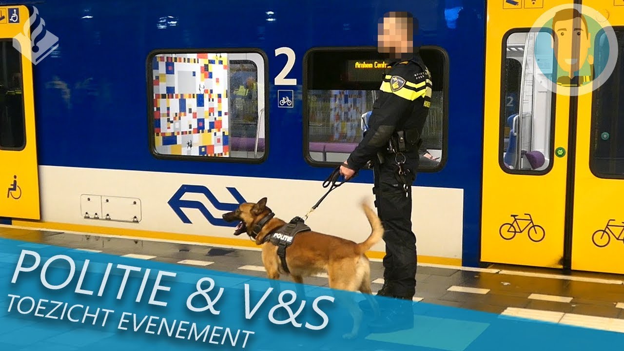 EEN DIENST MEE MET V&S | TOEZICHT STATION ARNHEM | INZET WAPENSTOK TIJDENS RUZIE