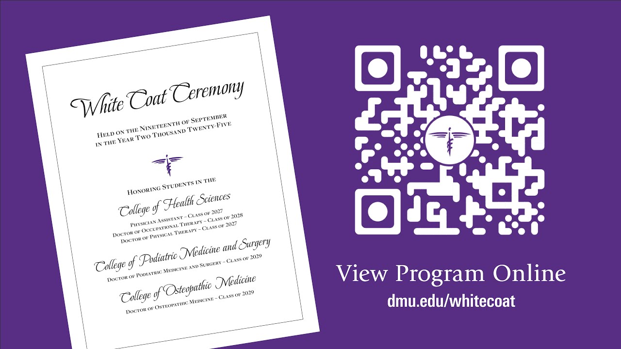 Des Moines University White Coat Ceremony 2025